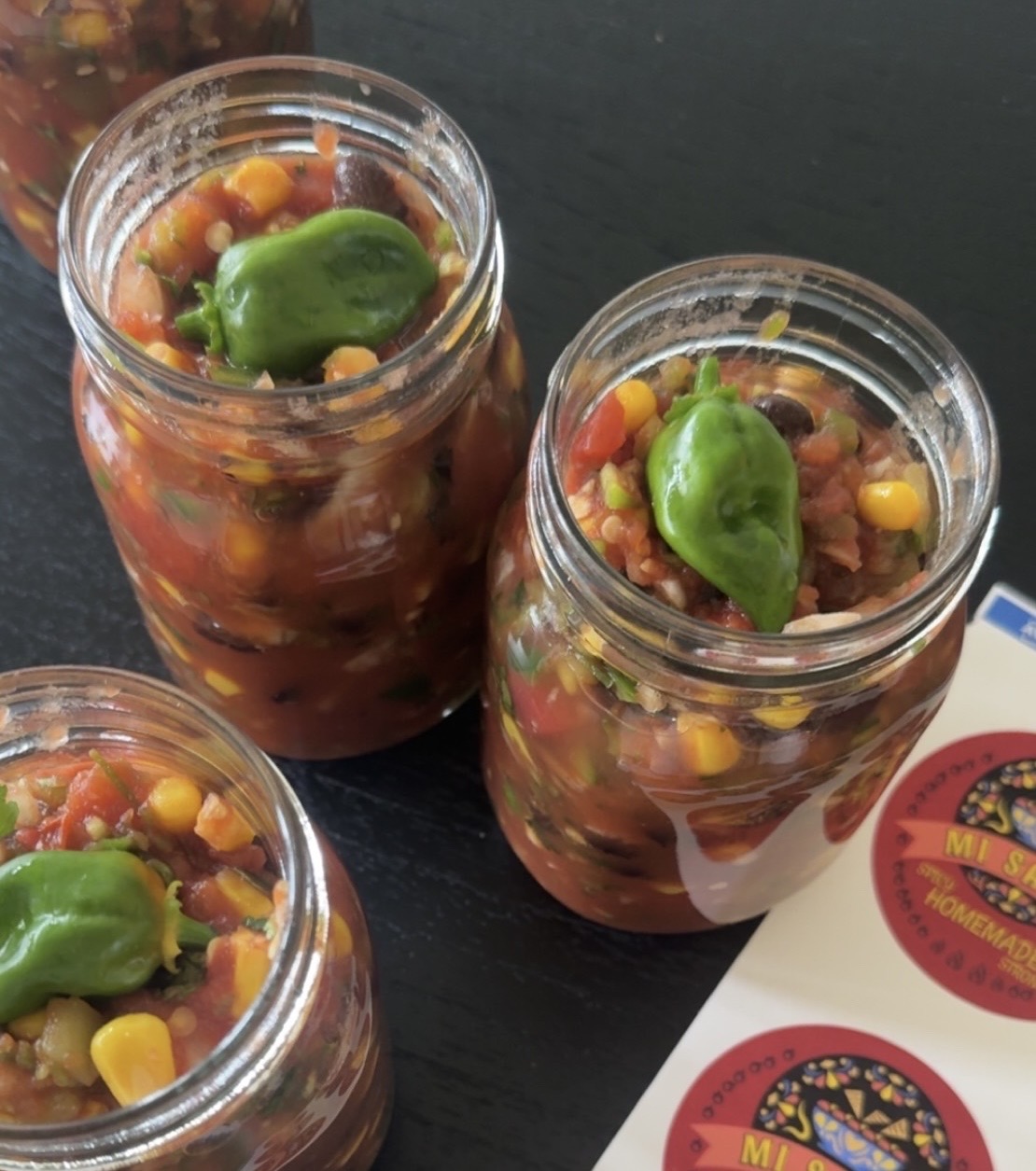 18-Pepper Spicy salsa