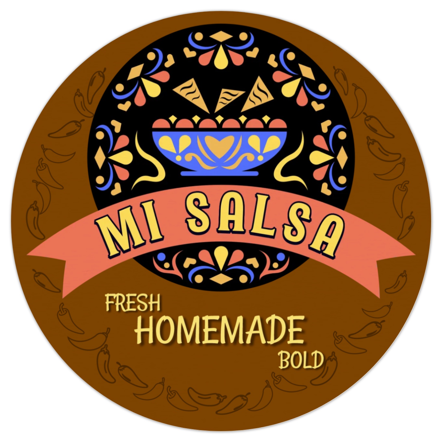 Jalapeño Serrano salsa